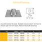 DuraVent Pellet Vent Pro DSA Roof Flashing 7/12 - 12/12 | 4PVP-F12DS
