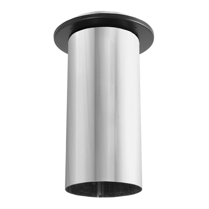 DuraVent DB 8" Diam Stainless Steel Slip Connector w/trim | 8DBK-SCSS