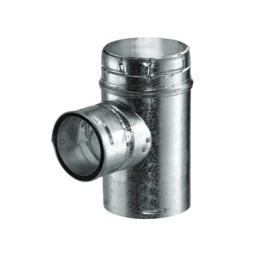 DuraVent Type B Increaser Tee 6" x 5" | 6GVTR5