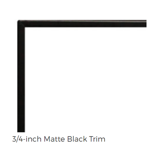Empire Boulevard 60 VF Black Trim Kit Decorative Surround | DFL601BL