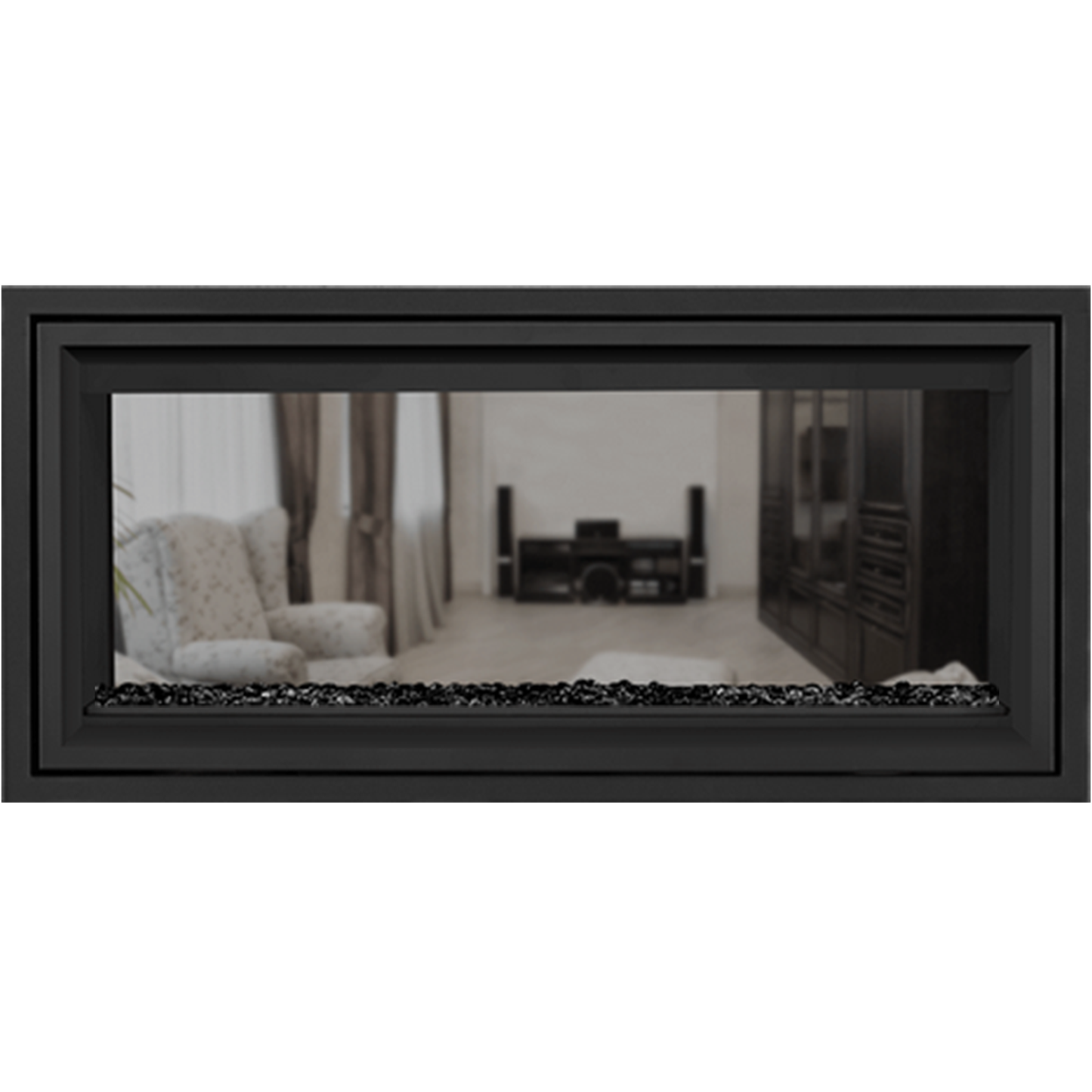 Napoleon Vector 38 See-Through Linear DV Gas Fireplace | LV38N2-1