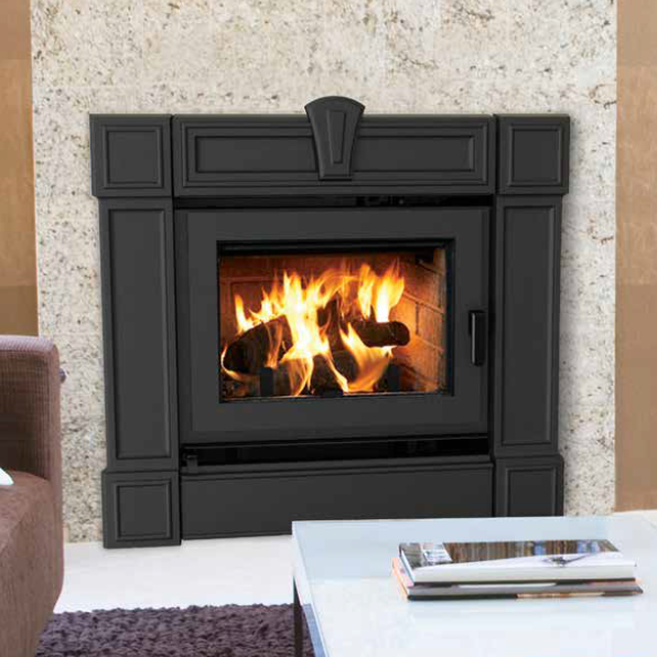 Superior White Stacked CF Trad EPA Cert Wood Fireplace | WRT3920