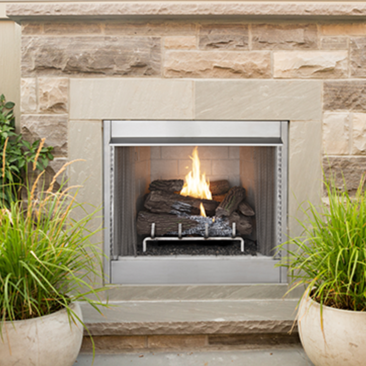 Superior 42 Inch Vent Free Outdoor Gas Firebox | VRE4242