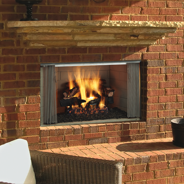 Majestic Villawood 42 Outdoor Wood Fireplaces | ODVILLA-42