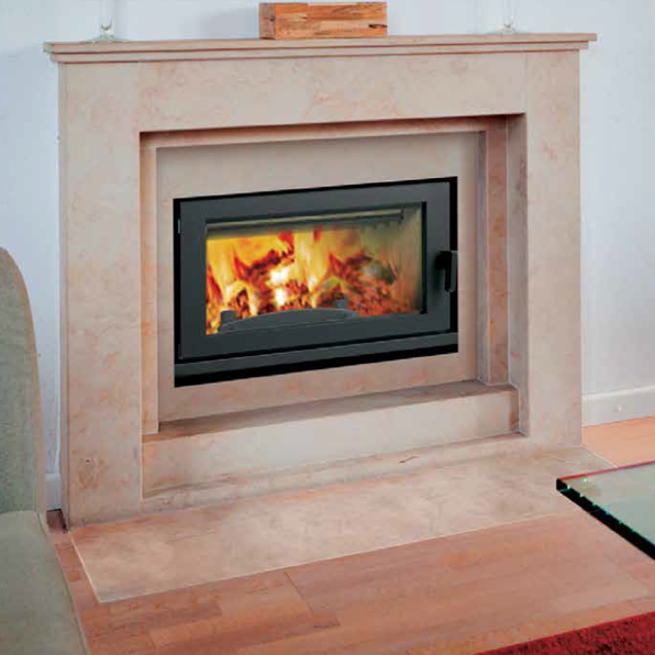 Superior White Smooth CF Trad EPA Certified Wood Fireplace | WRT4820