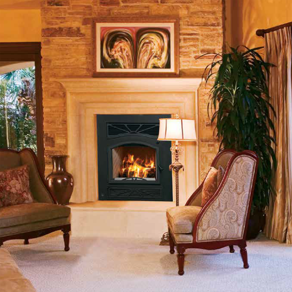 Superior White HB Circulating Trad EPA Cert Wood Fireplace | WRT4826