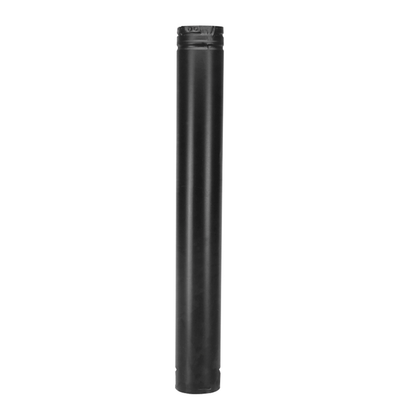 DuraVent Pellet Vent Pro 60" Straight Length Pipe (black) | 3PVP-60B