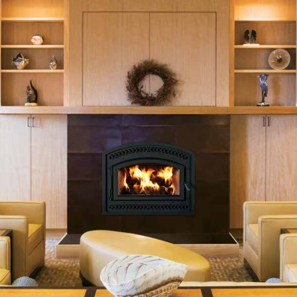 Superior White Stacked Circ Trad EPA Cert Wood Fireplace | WCT6820