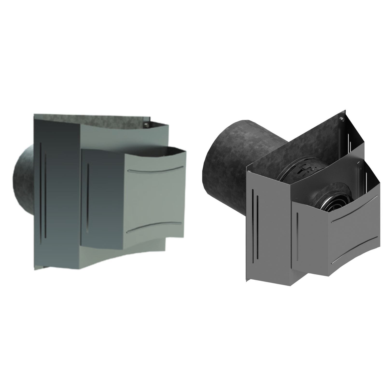 DuraVent Direct Vent Pro 5X8 DVA Horizontal Cap V2 | 58DVA-H2