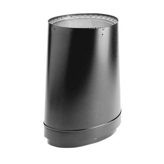 DuraVent DVL 8" Diameter Oval-to-Round Adapter | 8DVL-ORAD
