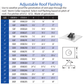 DuraVent Type B Adjustable Roof Flashing | 6GVF