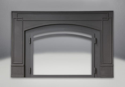 Napoleon Black Cast Iron Surround with Safety Barrier | CI3SSB