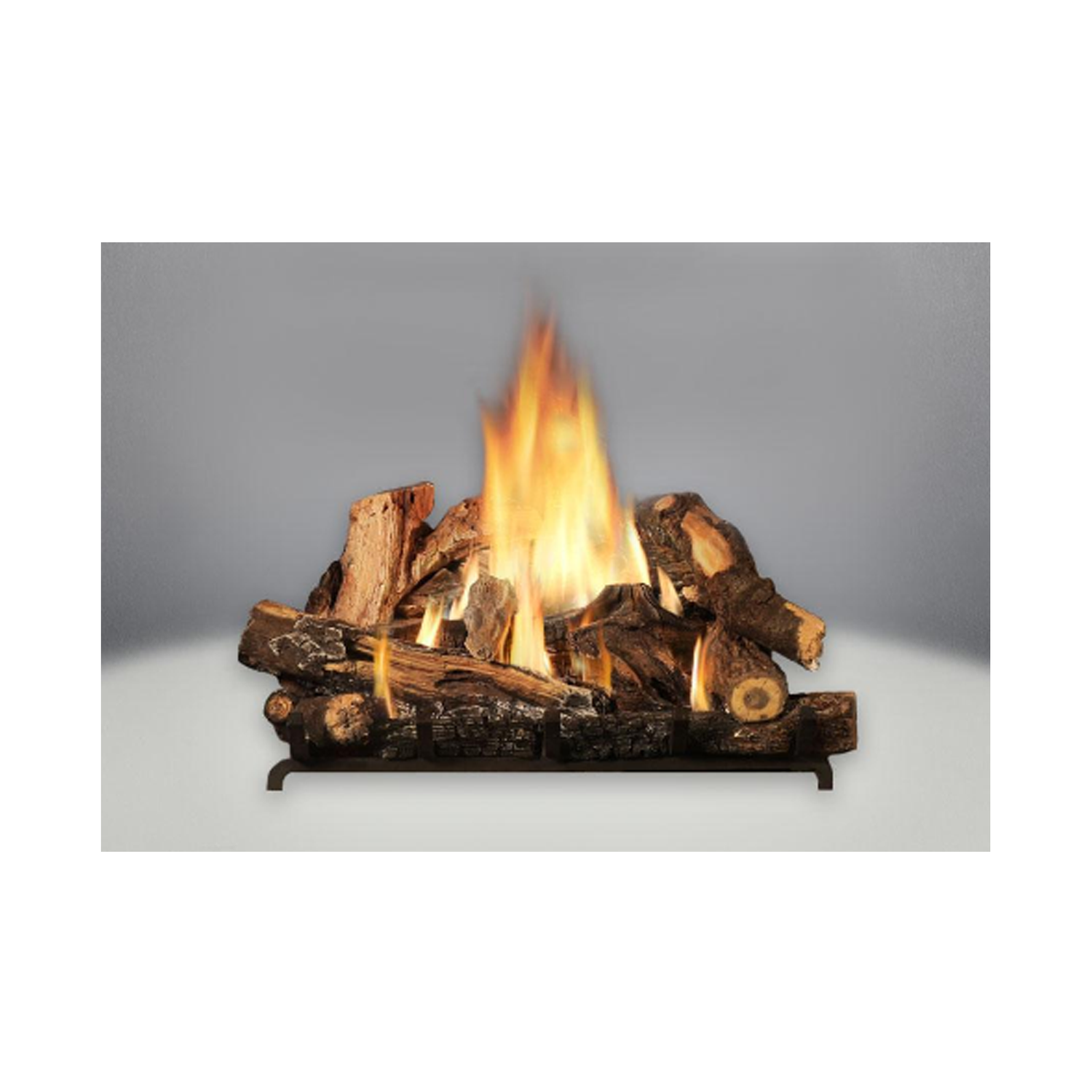 Napoleon Burner Assembly with Oak Log Set - B52NTL