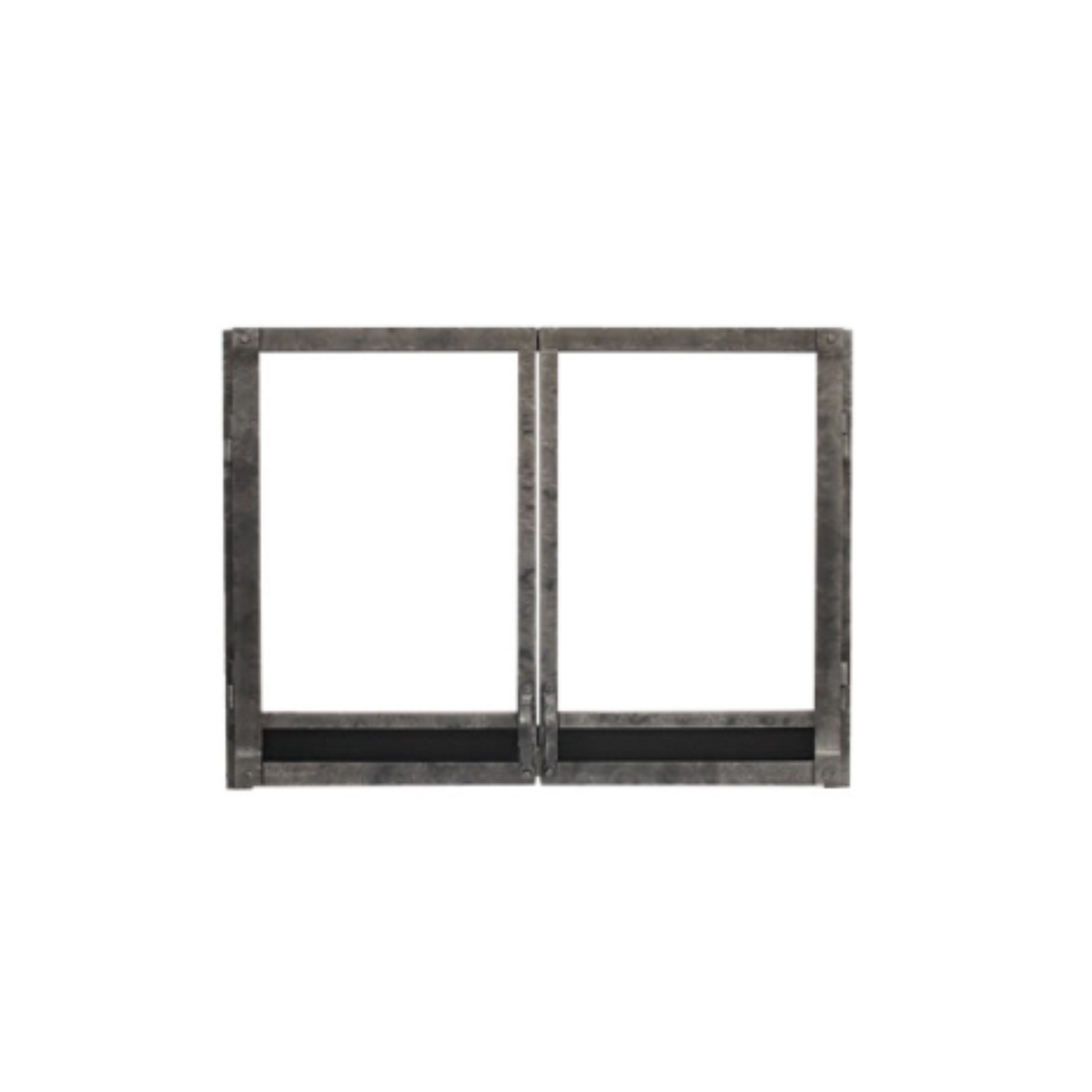 Empire Distress Pewter Forged Iron Door and Frame - DDF36CPD