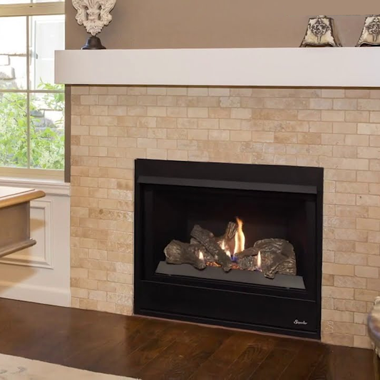 Superior 33 Inch Direct Vent Traditional Gas Fireplace | DRT2033