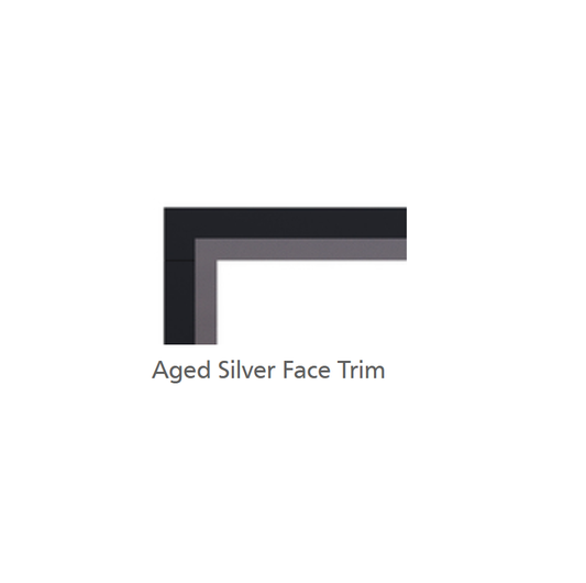 Superior Aged Silver Decorative Face Trim - DS-AS-43