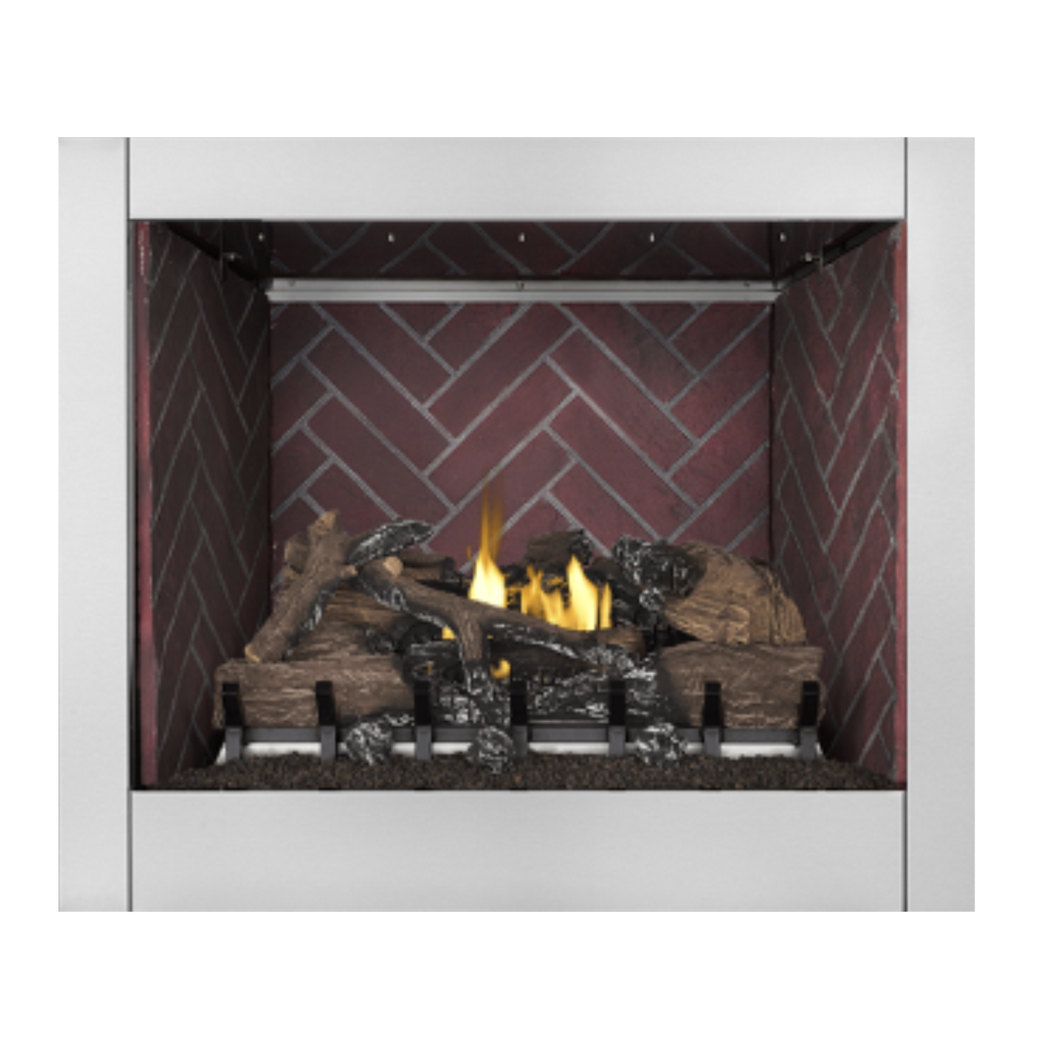 Napoleon Decorative Brick Panels Old Town Red Herringbone - DBP036OH