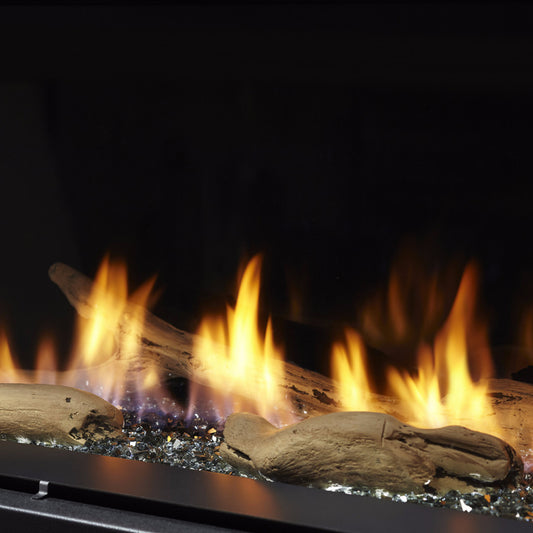 Majestic Echelon 72 Driftwood Log Set Media Kit | LOGS-DRTWOOD-72
