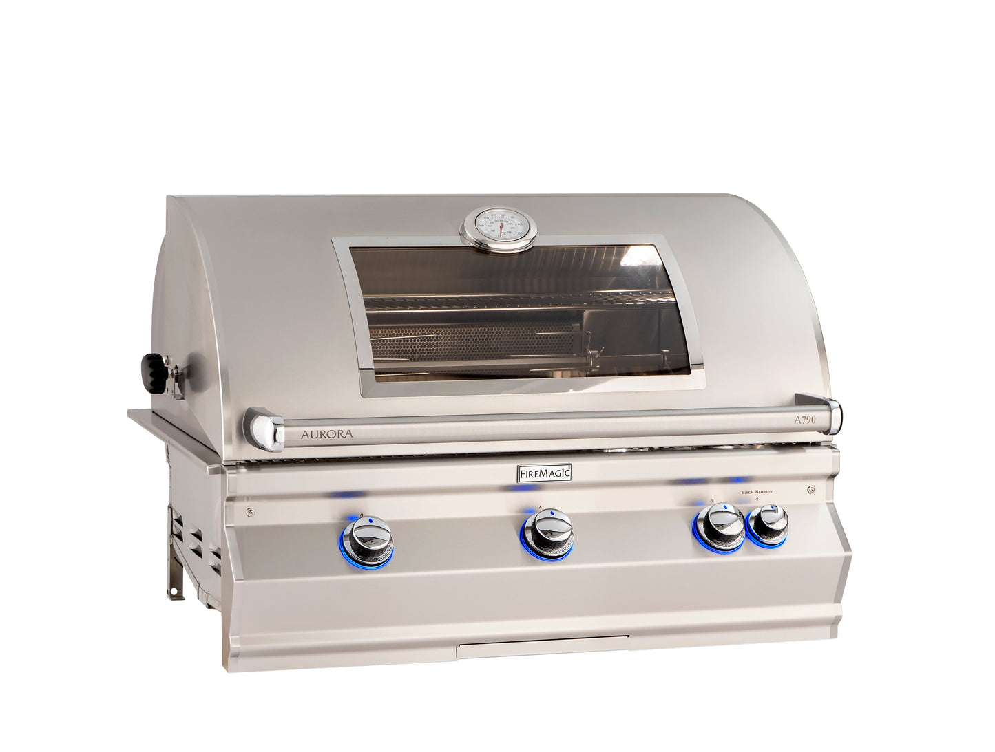 Firemagic Aurora 36 Inch Built-In Gas Grill with Magic Viewing Window | A790i-8EAN-W |