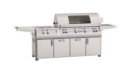 Firemagic 48 Inch Echelon Series Portable Grill with Analog Thermometer and Double Side Burner | E1060s-8EAN-51 | 