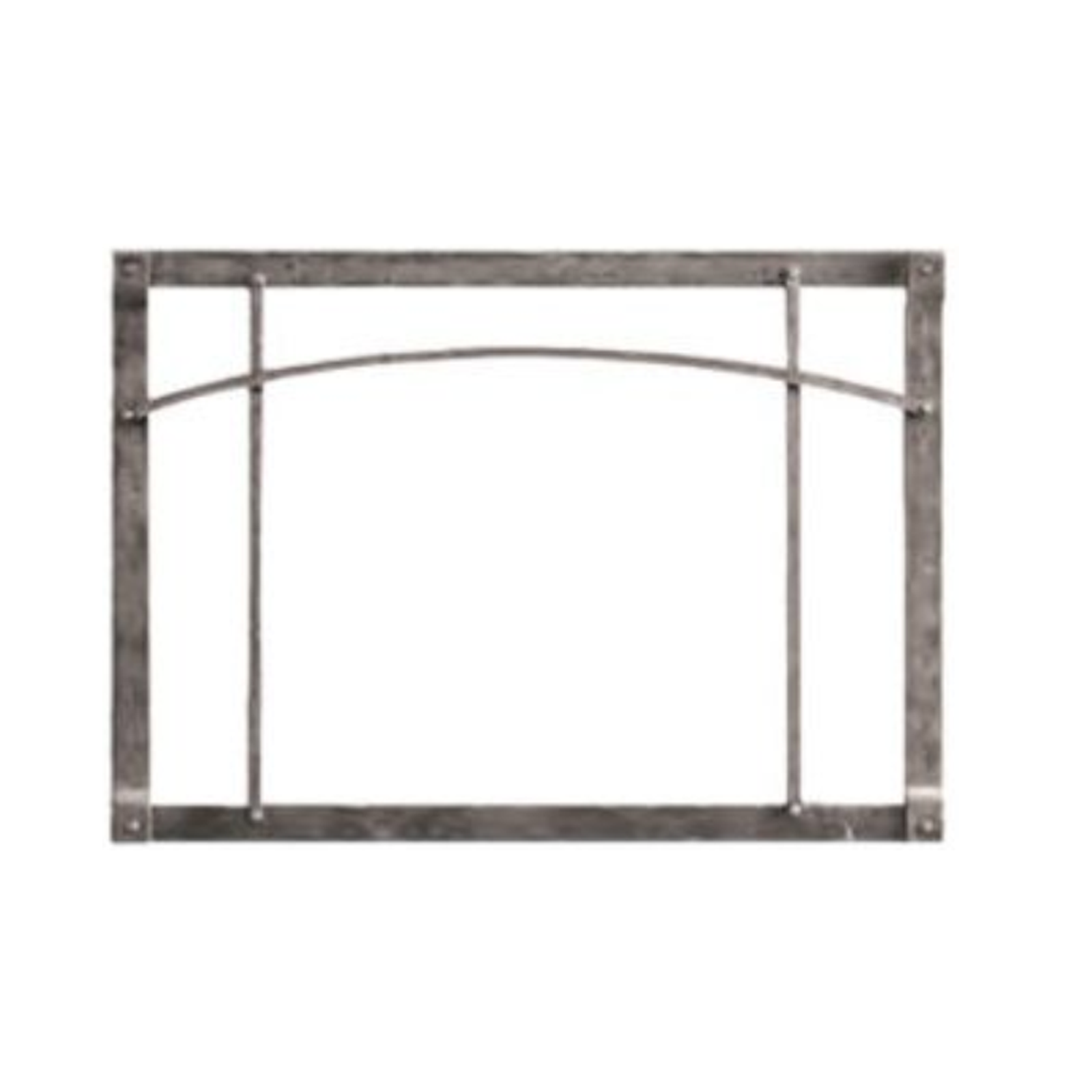 Empire Arch Distressed Pewter Forged Iron Inset - DFF50RPD