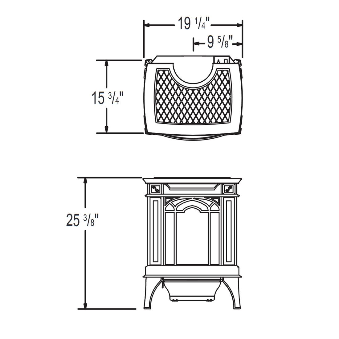 Napoleon Arlington Vent Free Cast Iron Gas Stove GVFS20 North
