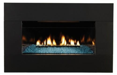 Empire Loft Vent Free Large Linear Gas Fireplace | VFL28IN