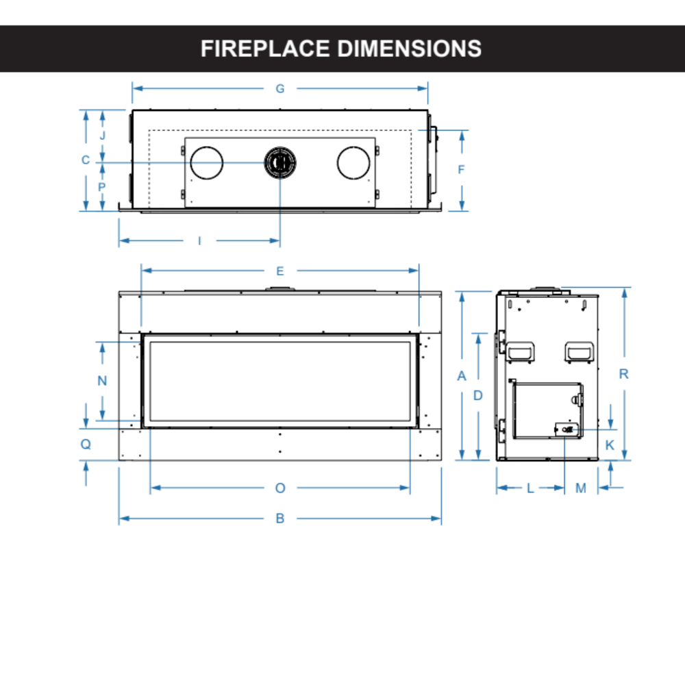 Empire McKinley 60 Direct-Vent Linear Gas Fireplace - DVCTL60