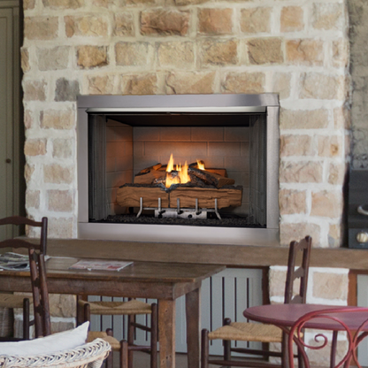 Majestic Vesper 42 Inch Outdoor Vent Free Gas Fireplace - VOFB42 Majestic Vesper 42 Inch Outdoor Vent Free Gas Fireplace - VOFB42