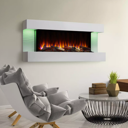 SimpliFire Format 36 Inch Wall Mounted Electric Fireplace - SF-FORMAT36
