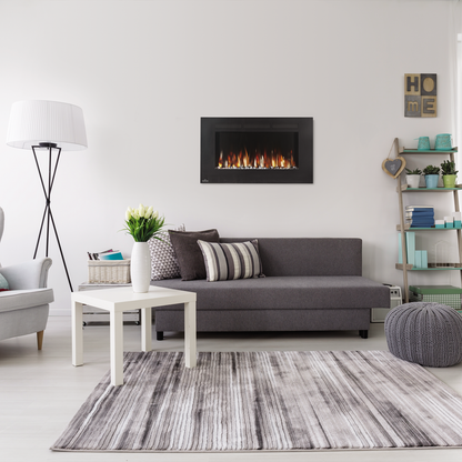 Napoleon Allure 42 inch Wall Mounted Electric Fireplace | NEFL42FH.