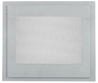 Majestic Fog Gray Contemporary Front With Built In Overlapping Surround | TWI-MOD-GY