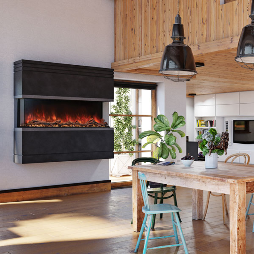 Modern Flames Landscape Pro 6616 Multi-Sided Elec Fireplace | LPM-6616