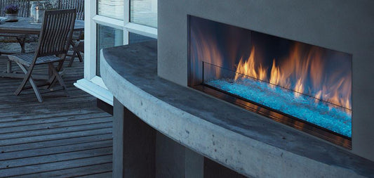 Majestic Palazzo ODPALG-48 Outdoor Linear Gas Fireplace | ODPALG-48