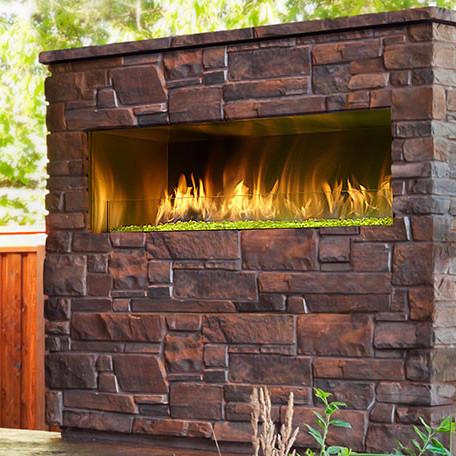 Majestic Palazzo ODPALG-48 Outdoor Linear Gas Fireplace | ODPALG-48