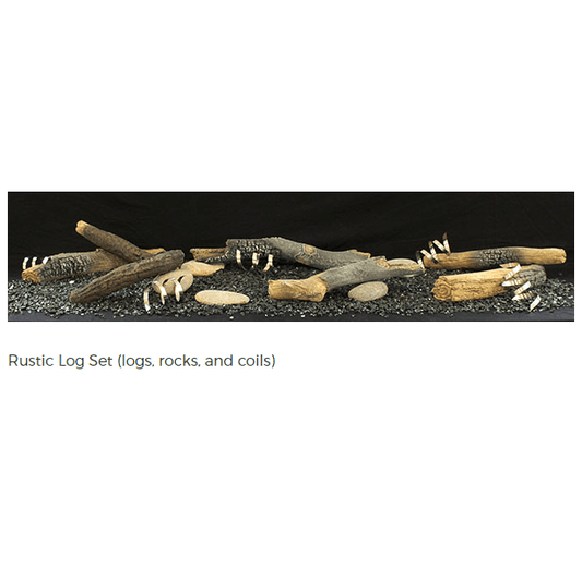 Empire Boulevard Rustic Log Set Media Kit | LS60THF