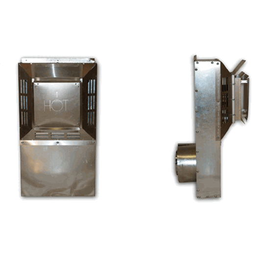 Superior Galvanized 14" Snorkel Termination | ST-58-14