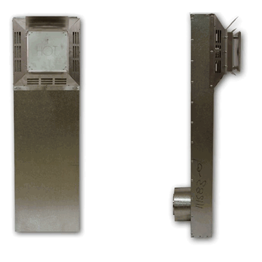 Superior Galvanized 36" Snorkel Termination | ST-58-36