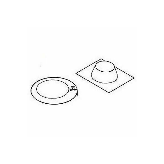 Superior Secure Vent Roof Flashing 1/12-7/12 - SV8FA