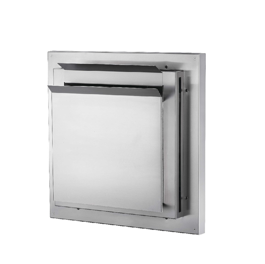 Napoleon ST58U-1 5x8 Wolf Steel Direct Vent Termination Silhouette - ST58U-1