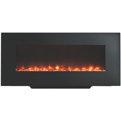 Monessen SimpliFire 38 Wall-Mount Electric Fireplace | SF-WMS38-BK