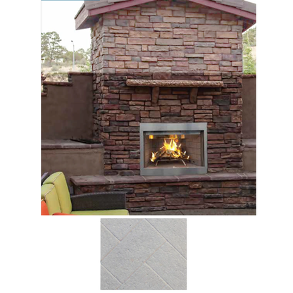 Superior 36 Inch Outdoor Wood Fireplace - WRE3036