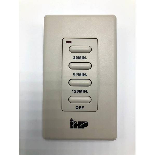 Superior Wall mount 4 button timer 30/60/120 minute | WS-S-TMR
