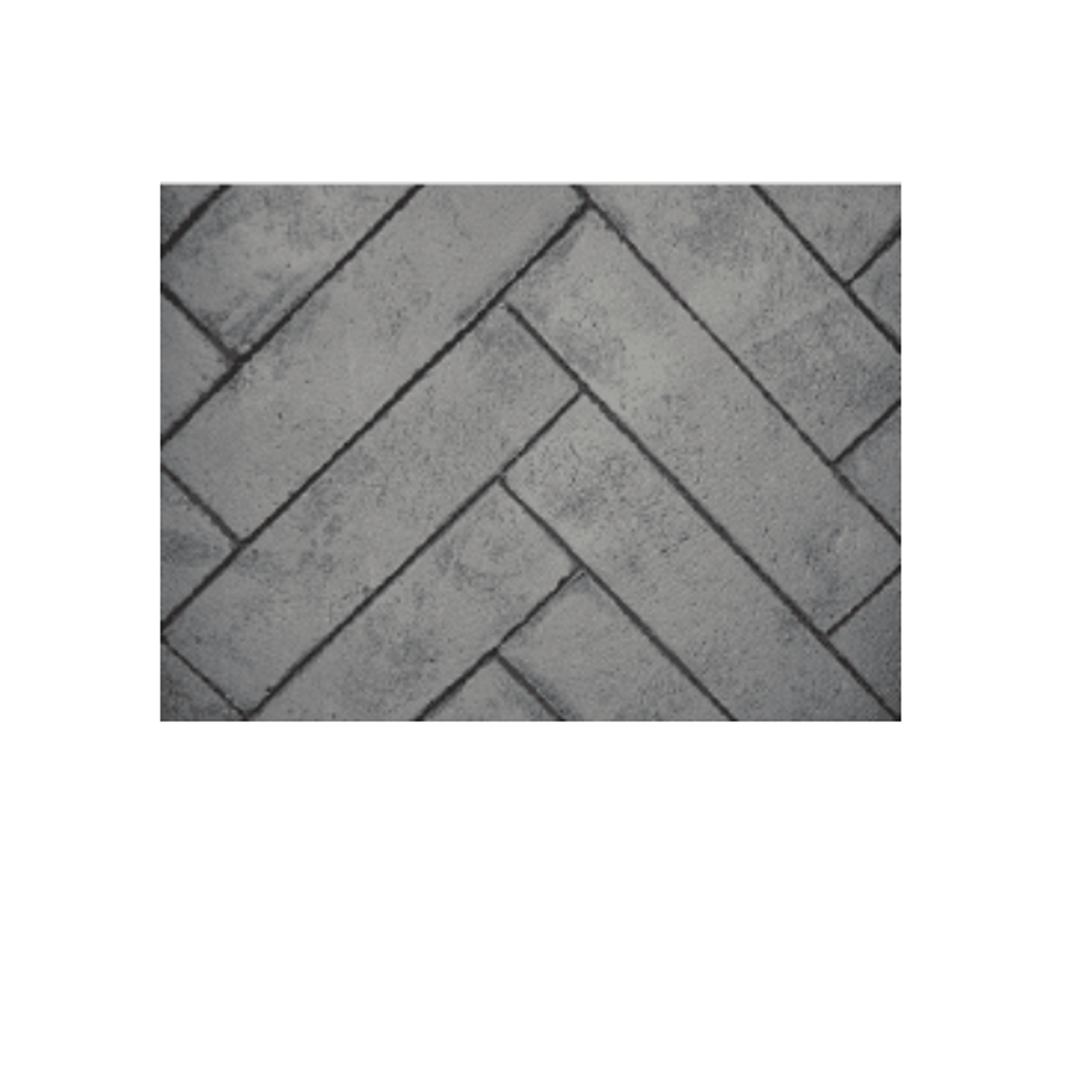 Empire Herringbone Brick Whitewashed Liner - DVP40PSWH