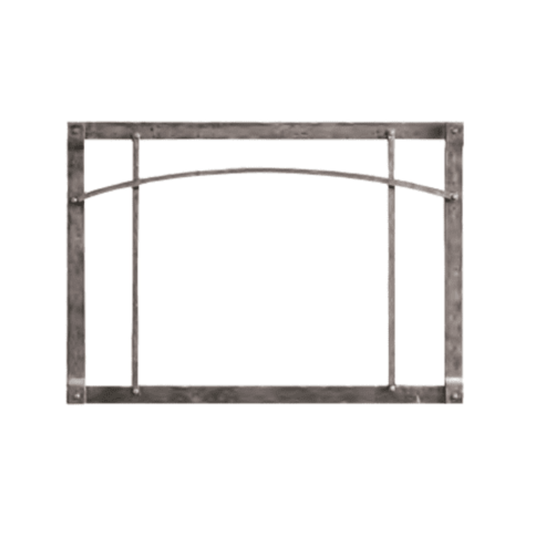 Empire Distress Pewter Arch Forged Iron Front - DFF35RPD