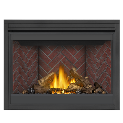 Napoleon Decorative Brick Old Town Red Herringbone Interior Panels - DBPDX42OH