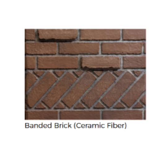 Empire Banded Brick Liner for Breckenridge Select 36 - VBP36T2E