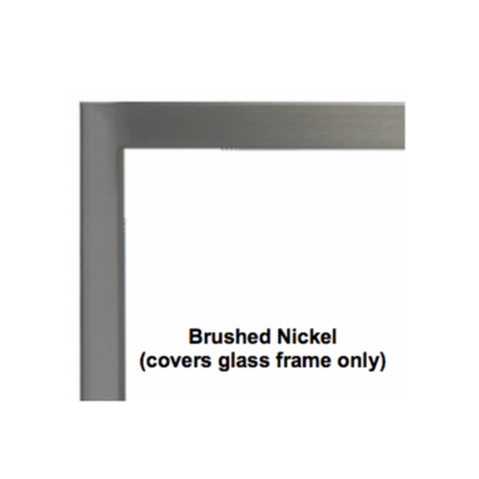 Empire 2 Inch Brushed Nickel Beveled Window Frame - DF602NB