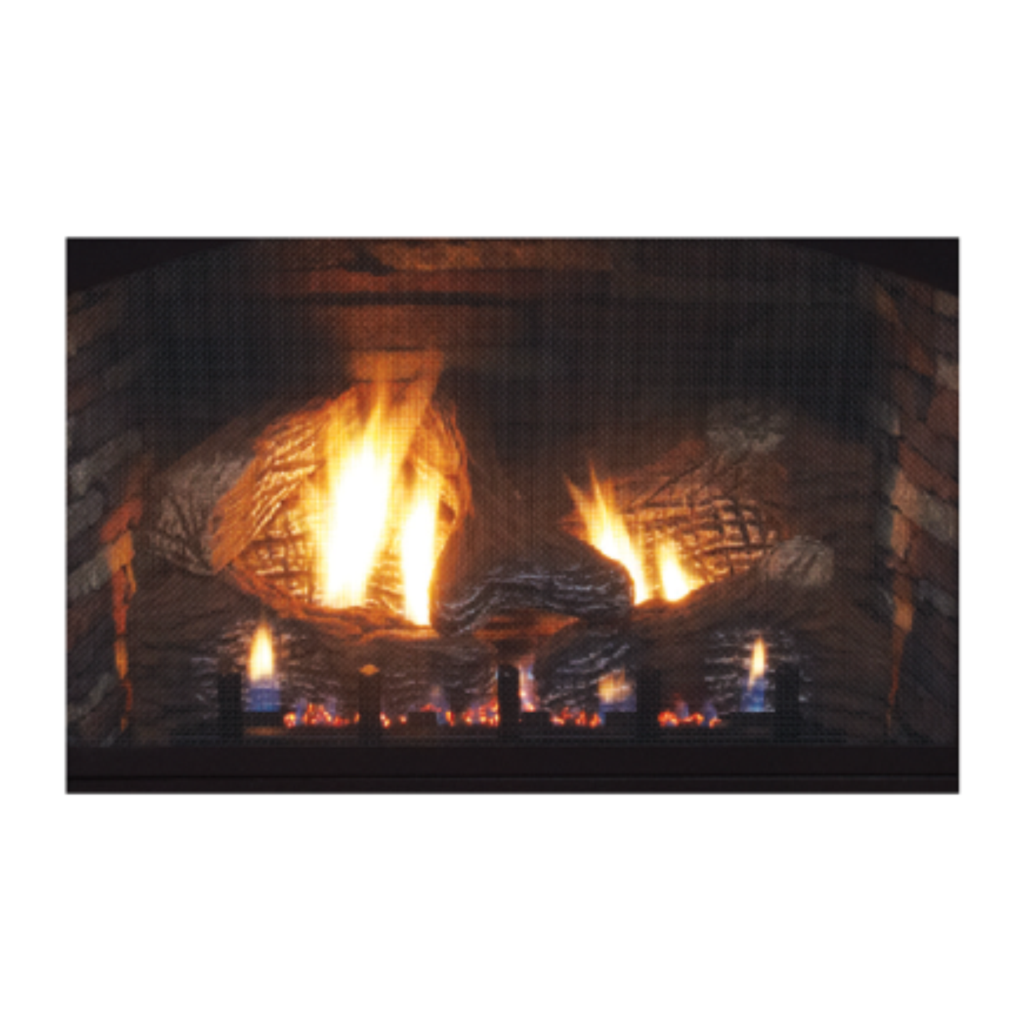 Empire Vail Premium 36 Slope Glaze Burner Vent-Free Gas Fireplace - VFPA36