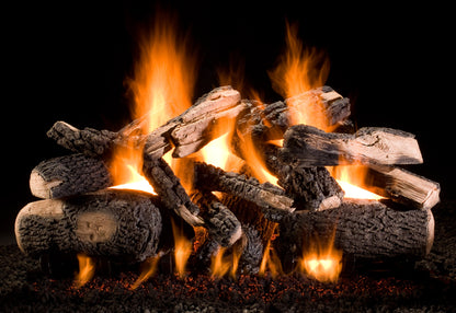Hargrove 48 Inch Stacked Large Vented Log Set Hi Cap Millivolt - 48SNDS2B8